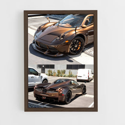 ap-huayra imola-6 cadre Bois foncé