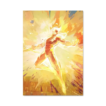 Poster Flamme Humaine