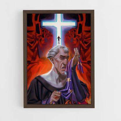 ap-hunchback of notre dame-10 cadre Bois foncé