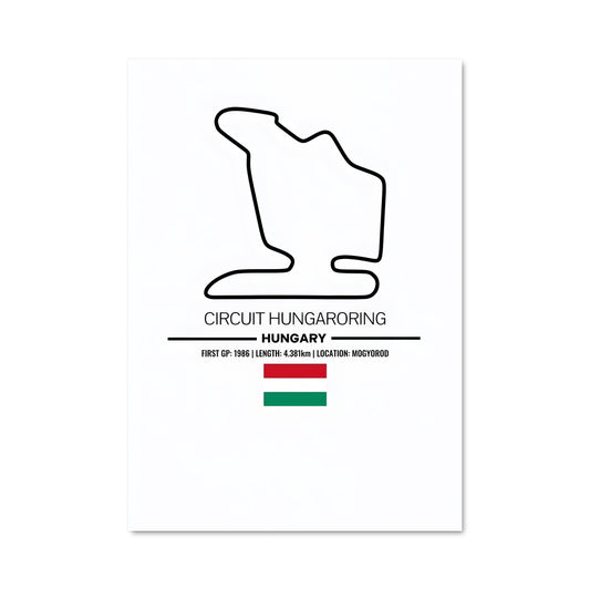 Poster Circuit Legend