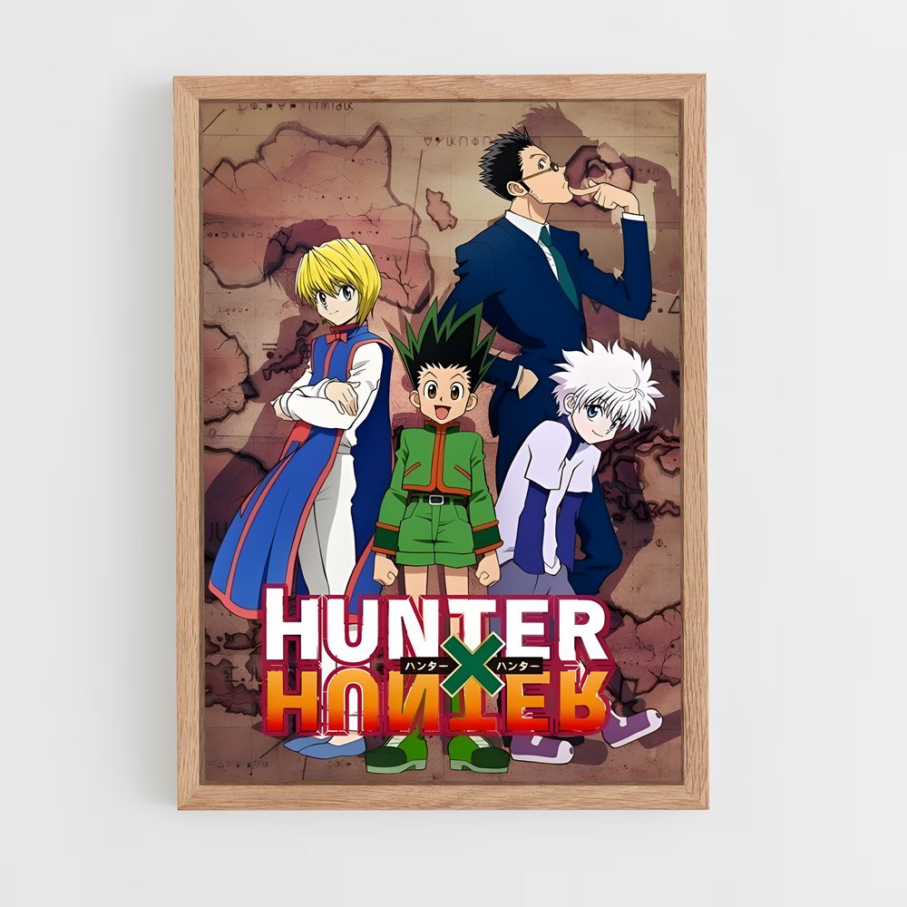 ap-hunter x hunter-2 cadre Bois clair