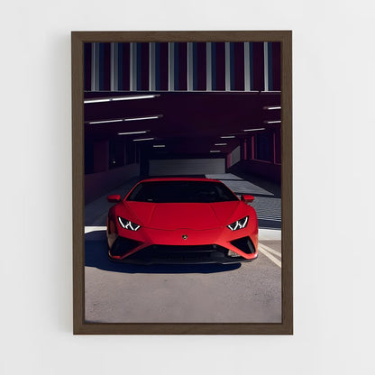 ap-huracan evo rwd-1 cadre Bois foncé