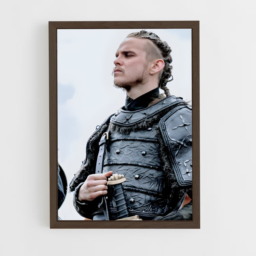 ap-hvitserk lothbrok-2 cadre Bois foncé