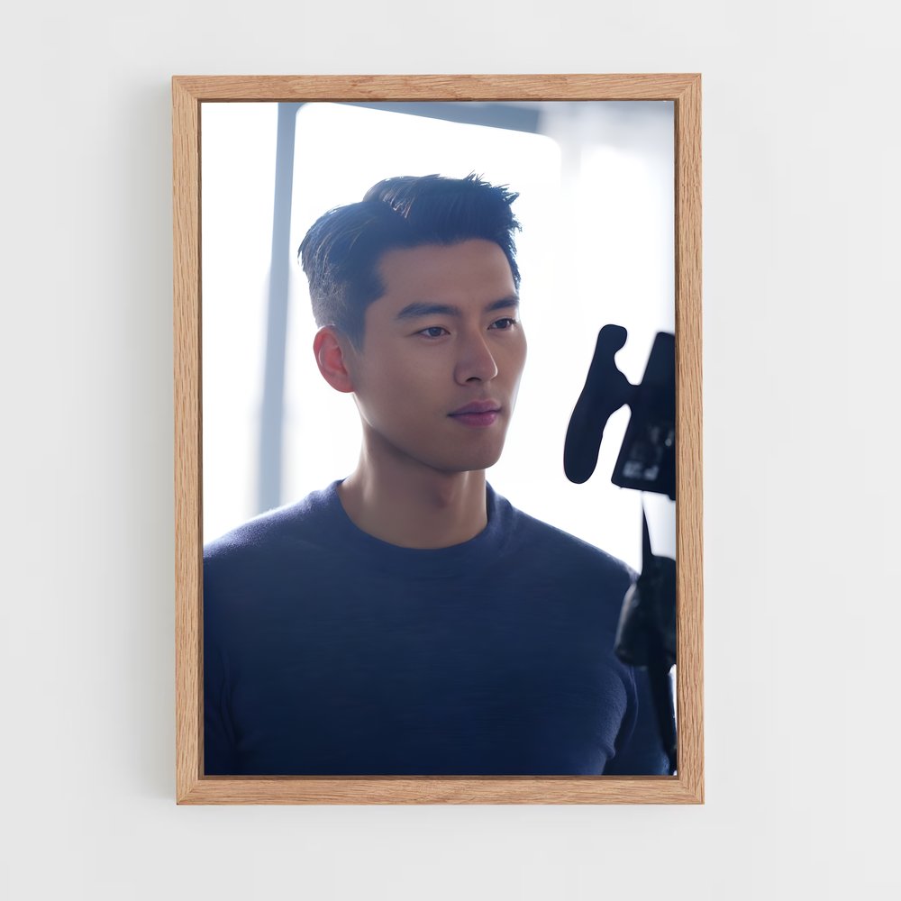 ap-hyun bin-10 cadre Bois clair