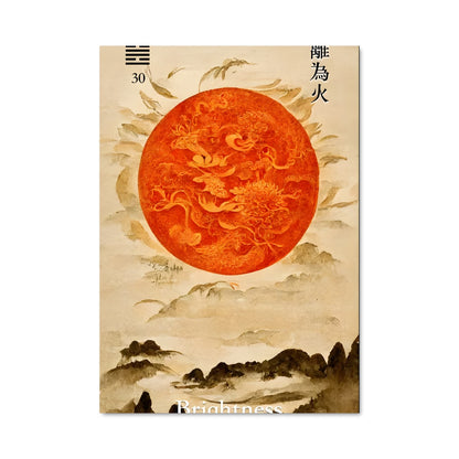 Poster Dragon et Soleil