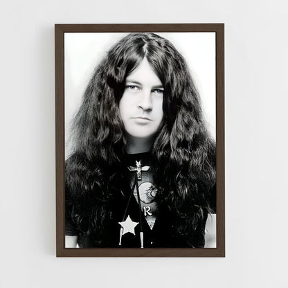 ap-ian gillan-3 cadre Bois foncé