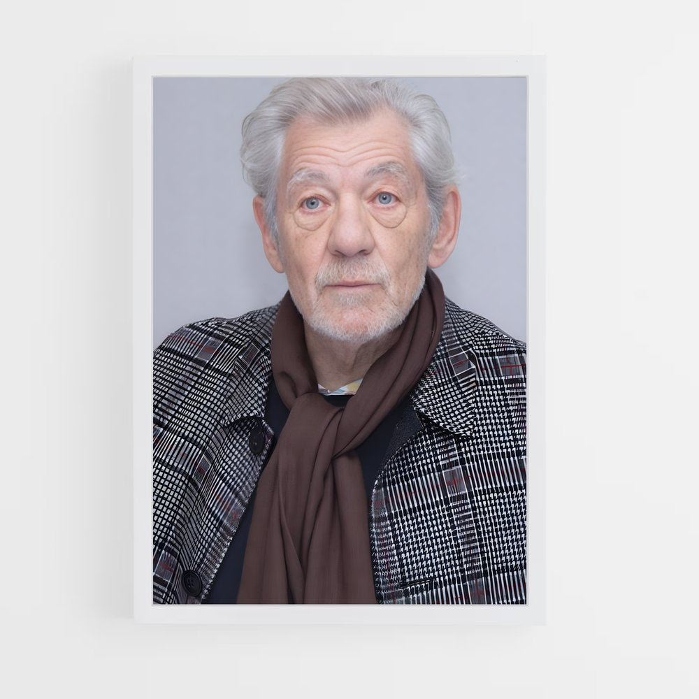 ap-ian mckellen-2 cadre Blanc
