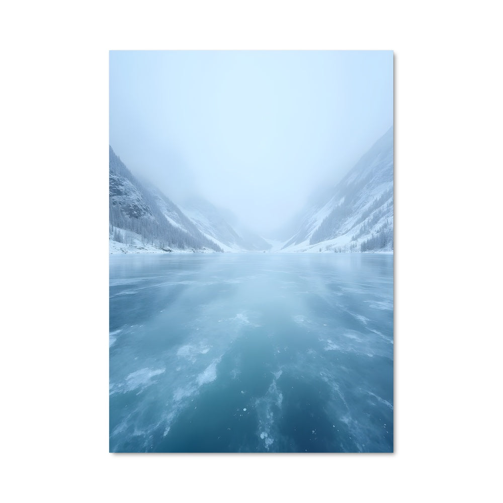 Poster Miroir Glacé