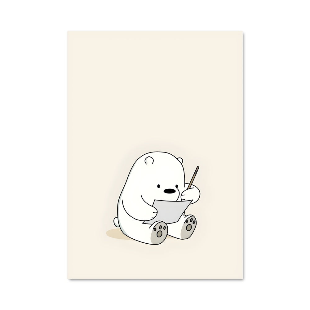 Poster Latte Polaire