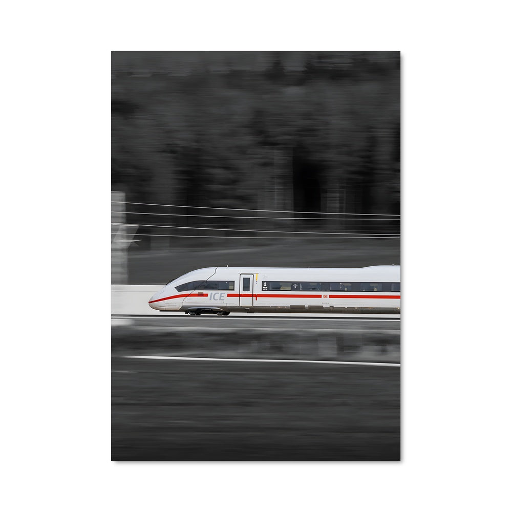 Poster Train de Vitesse