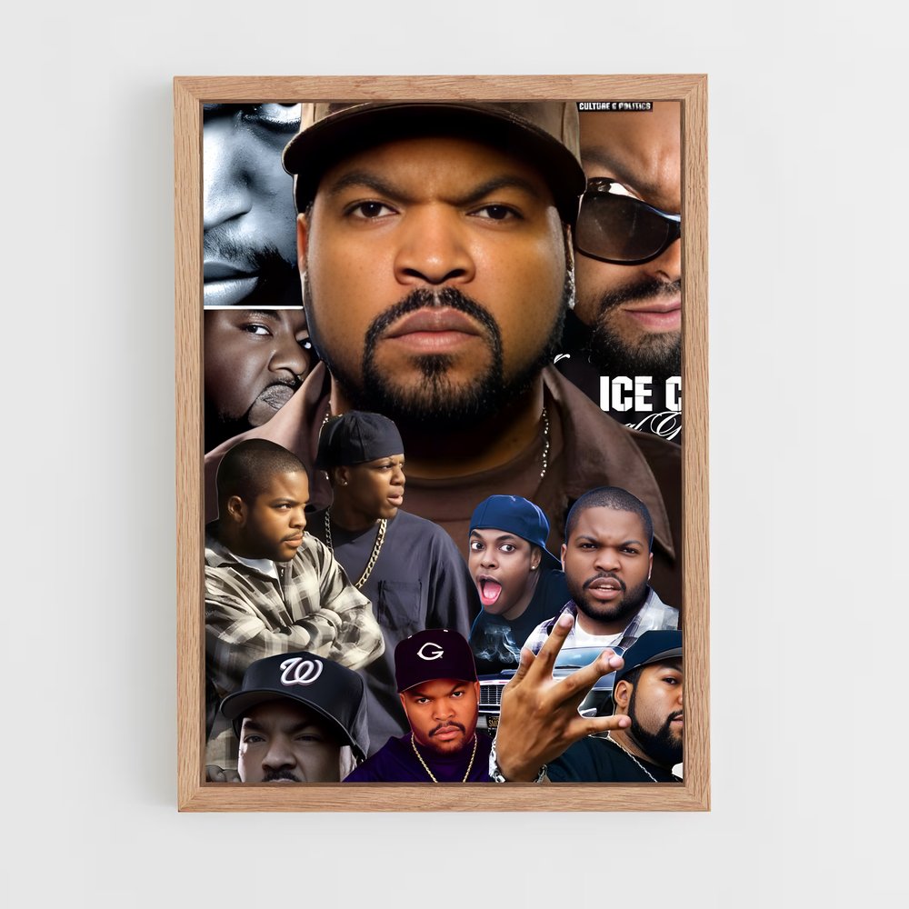 ap-ice cube-10 cadre Bois clair