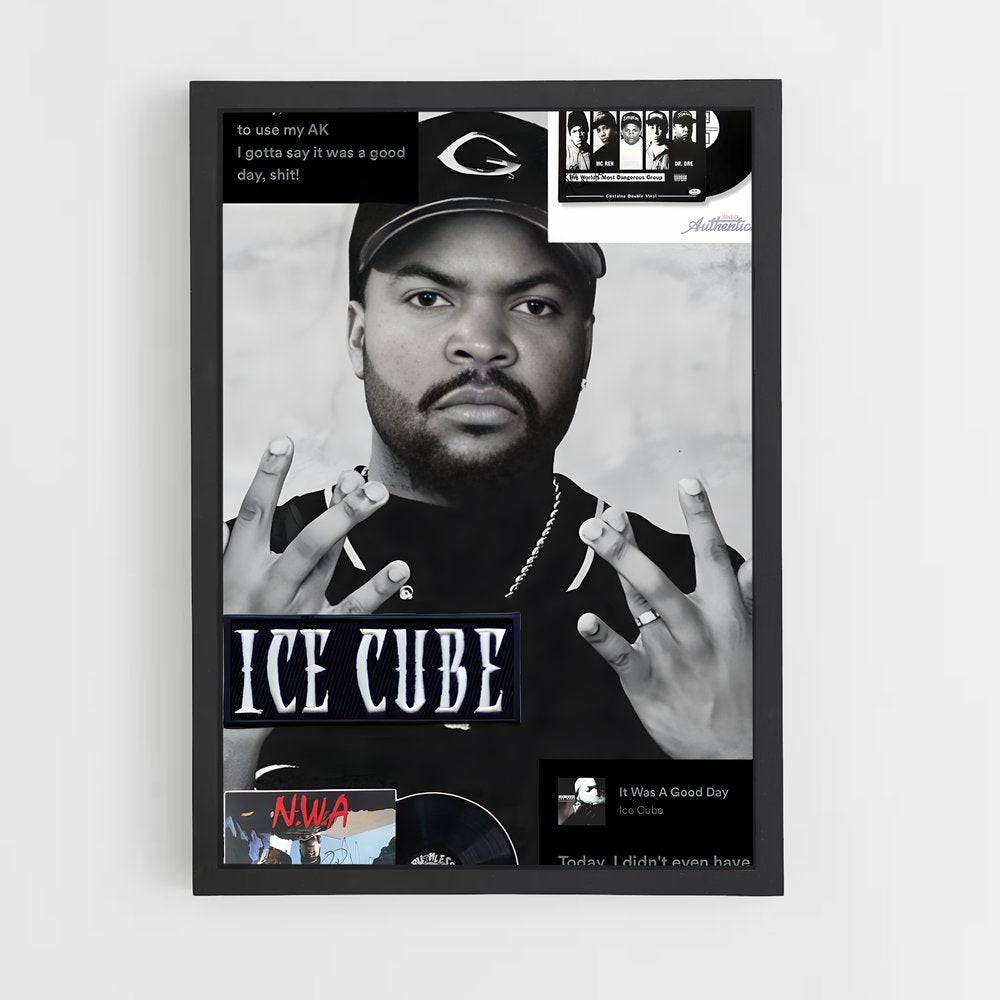 ap-ice cube-3 cadre Noir