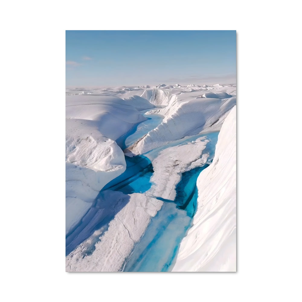 Poster Reflet Glacé