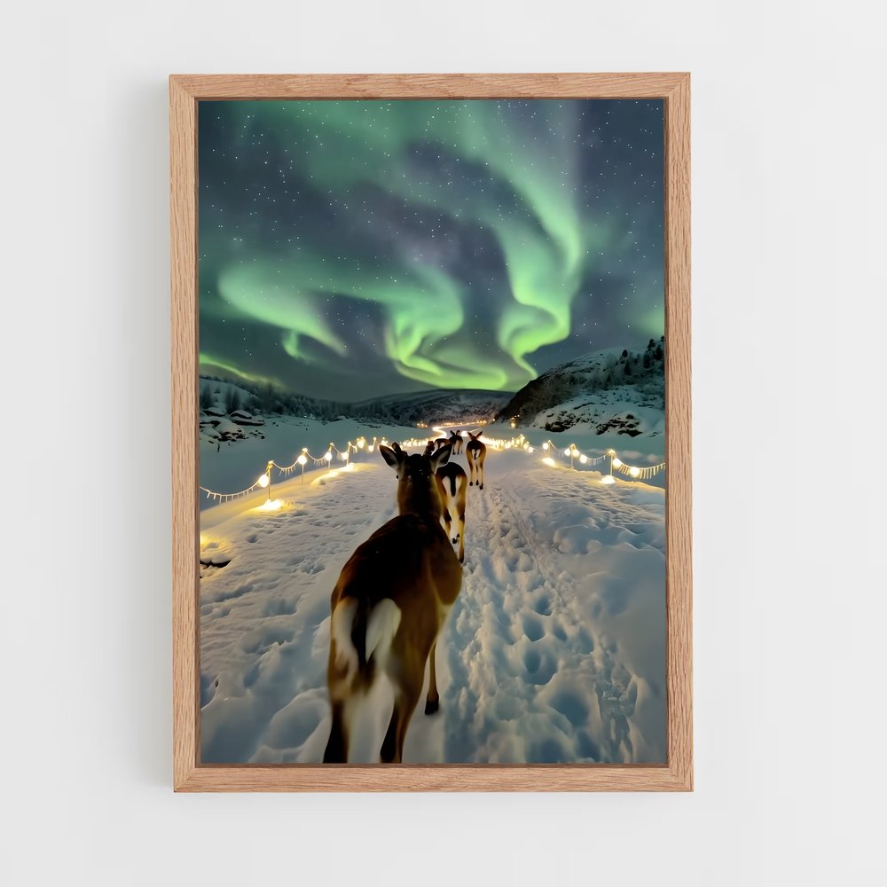 ap-iceland aurora-4 cadre Bois clair