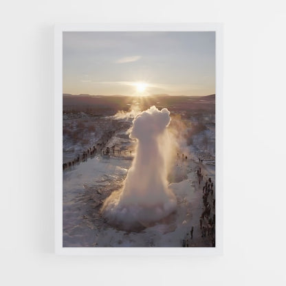 ap-iceland geysers-2 cadre Blanc