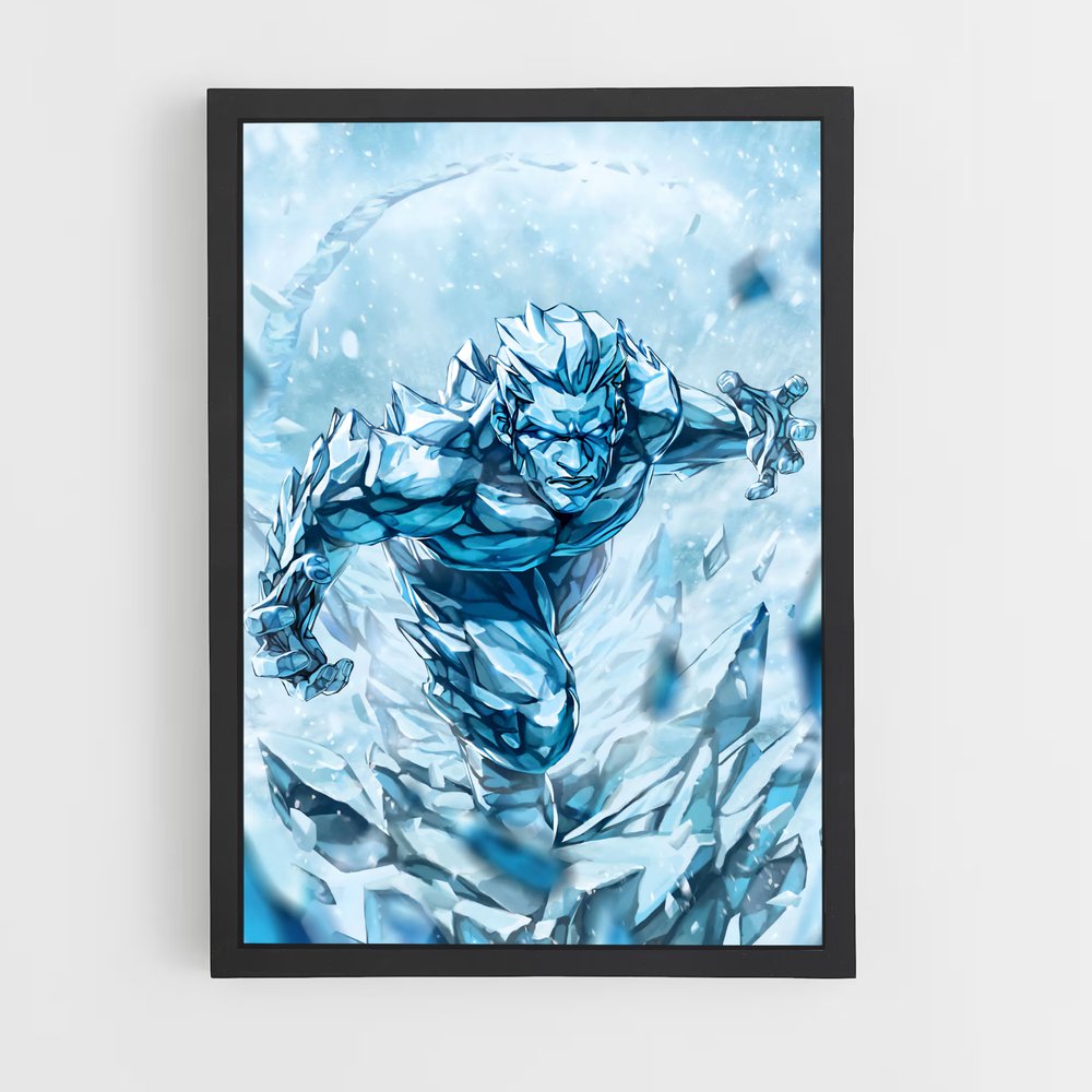 ap-iceman x-men-5 cadre Noir