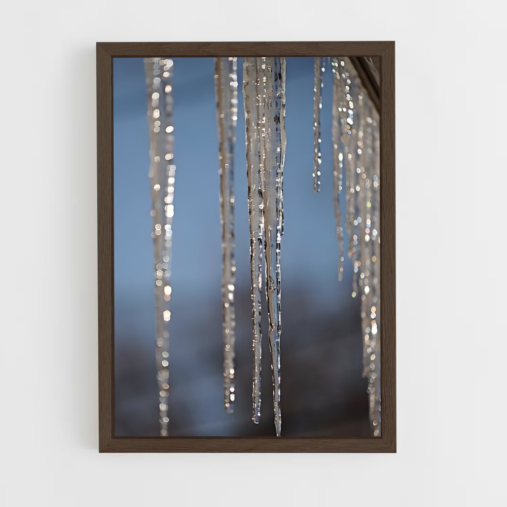 ap-icicle-9 cadre Bois foncé