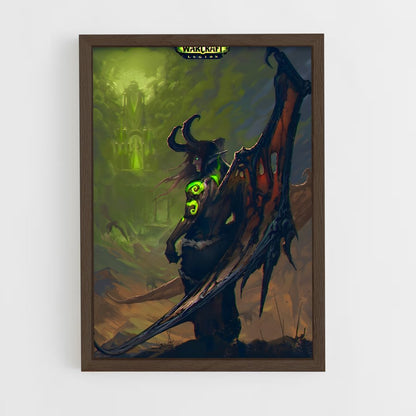 ap-illidan-10 cadre Bois foncé