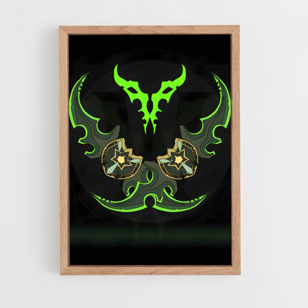 ap-illidan-7 cadre Bois clair