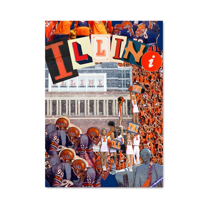 Poster Fighting Illini Spirit