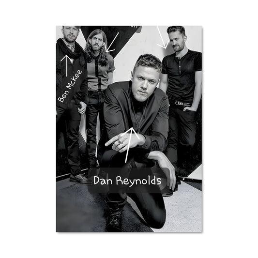 Poster Black & White Echoes