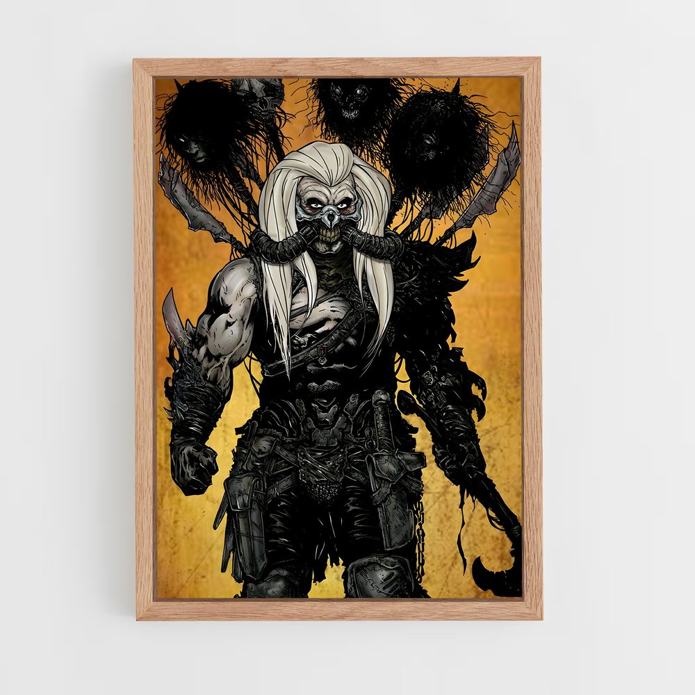 ap-immortan joe-3 cadre Bois clair