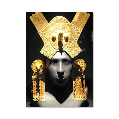Poster Masque de l'Or Inca