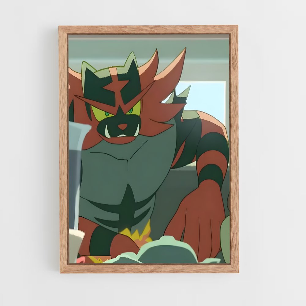 ap-incineroar-2 cadre Bois clair