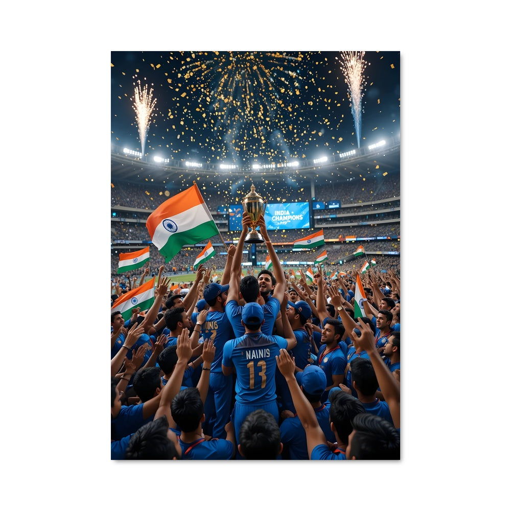 Poster India national football team 71319