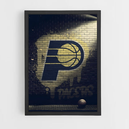 ap-indiana pacers-12 cadre Noir