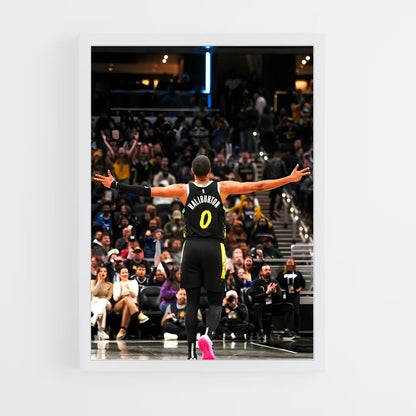 ap-indiana pacers-6 cadre Blanc