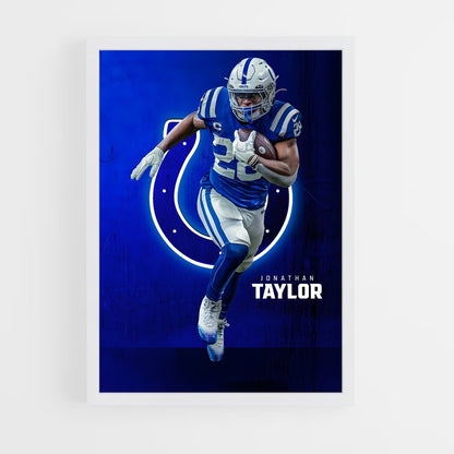 ap-indianapolis colts-5 cadre Blanc