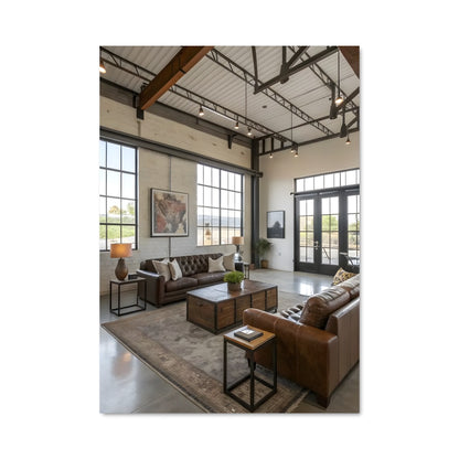 Poster Loft Épuré
