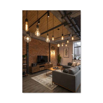 Poster Brick & Chic