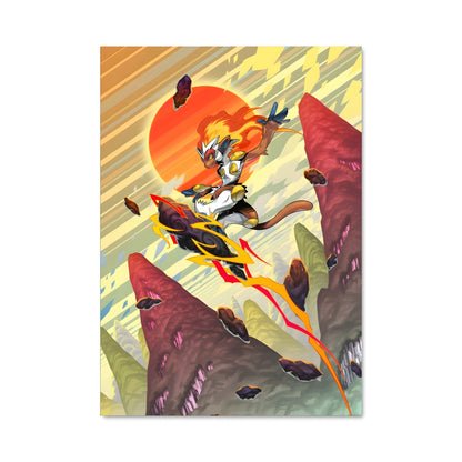 Poster Legend of Ze: Infernape Rising