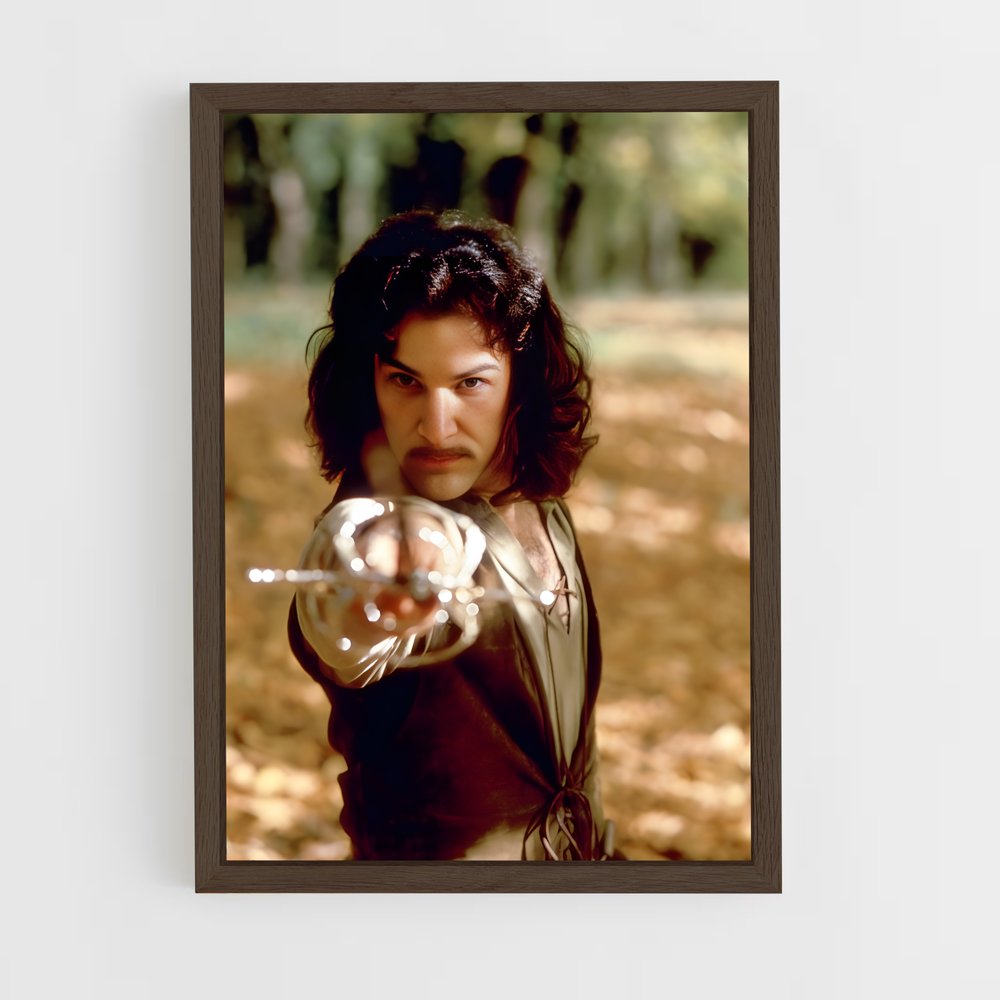 ap-inigo montoya-1 cadre Bois foncé