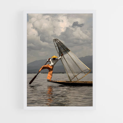 ap-inle lake-4 cadre Blanc