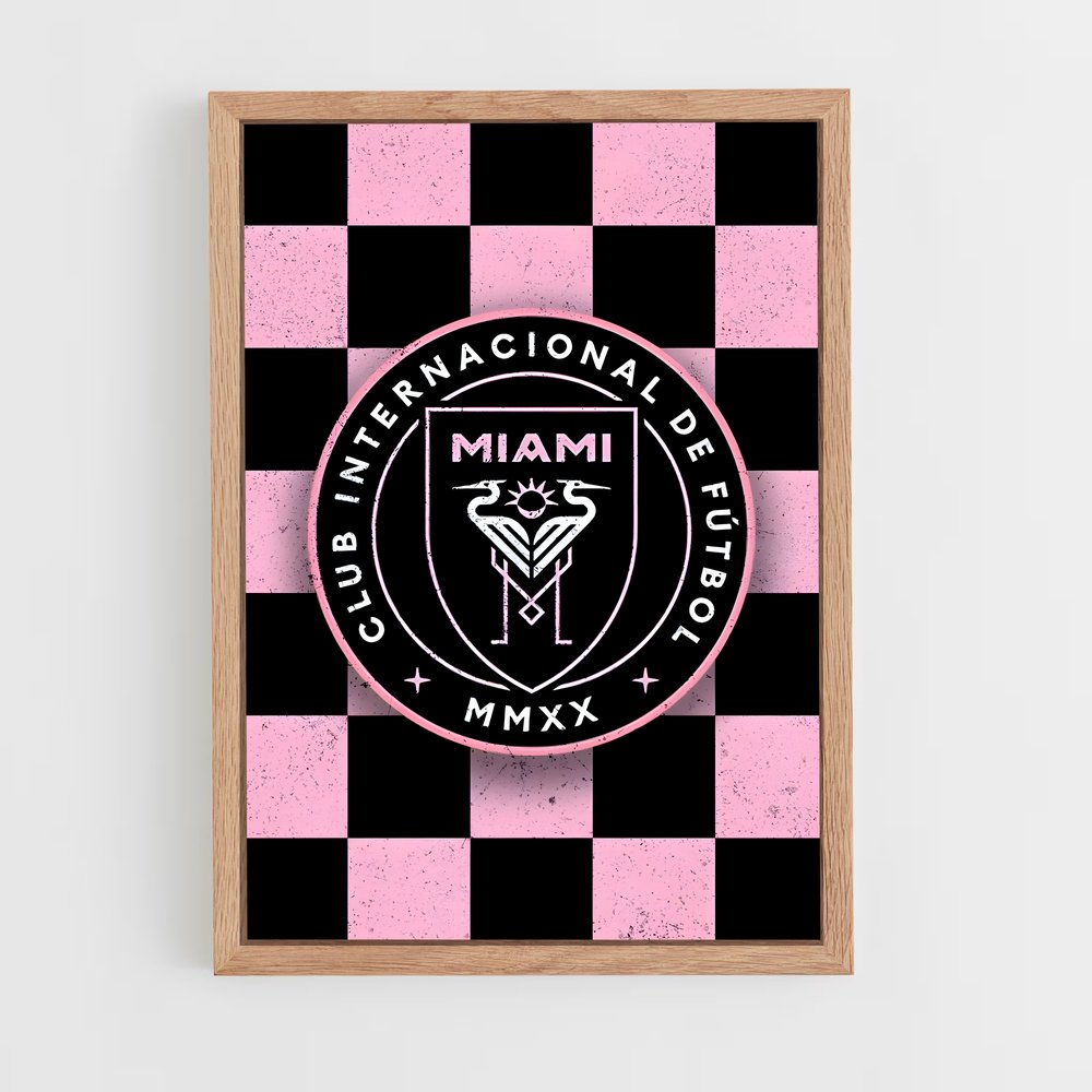 ap-inter miami cf-4 cadre Bois clair