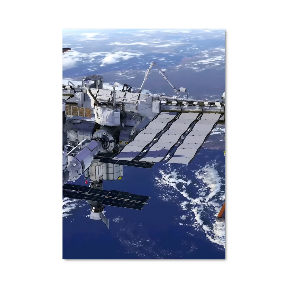 Poster Station Spatiale 2069