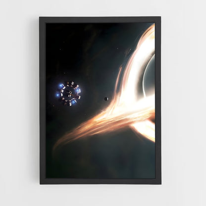 ap-interstellar art-8 cadre Noir