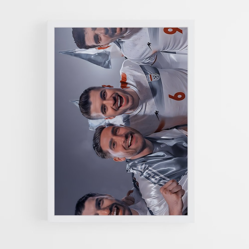 ap-iran national football team-10 cadre Blanc