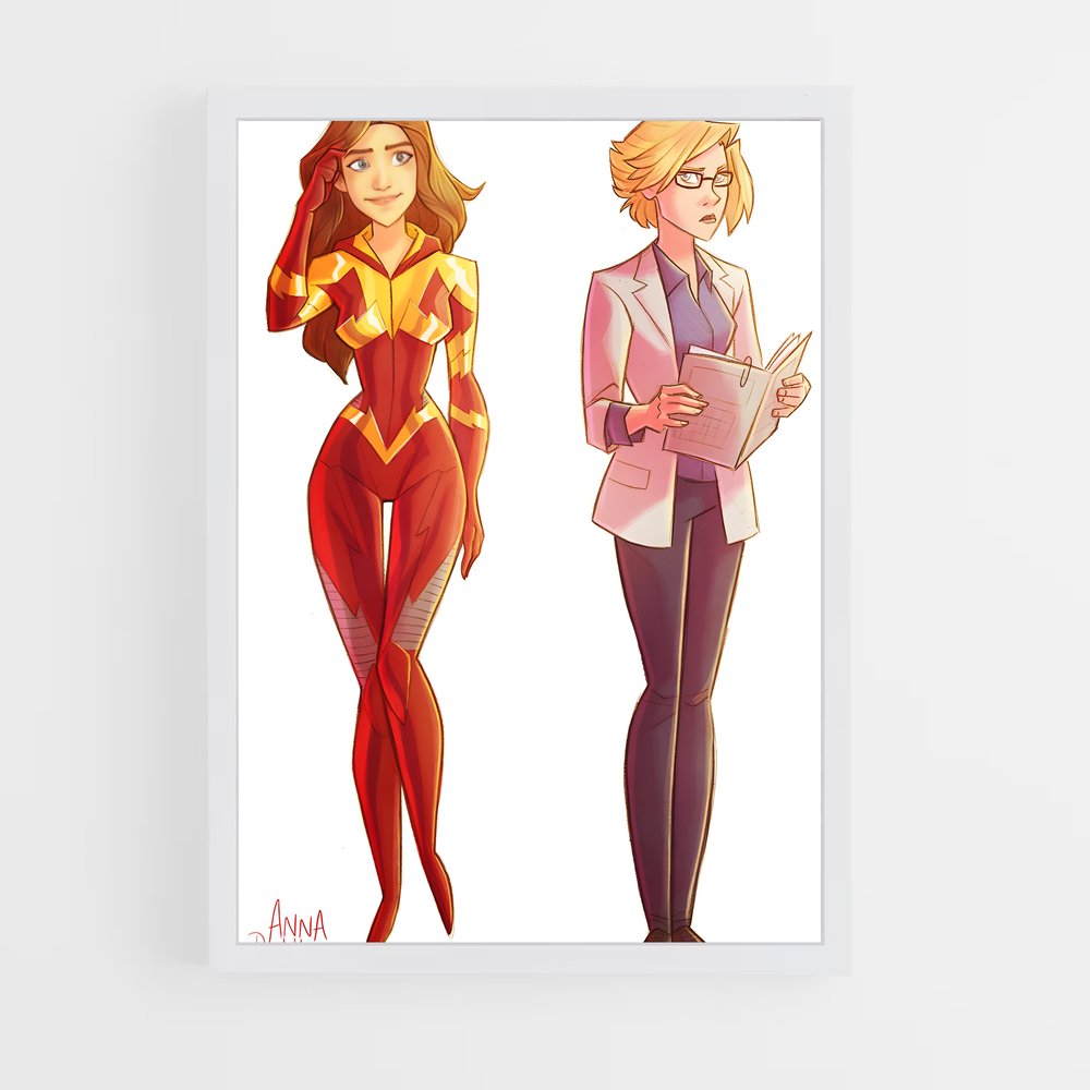 ap-iris west-2 cadre Blanc