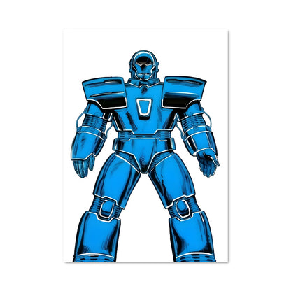 Poster Robot d'Acier