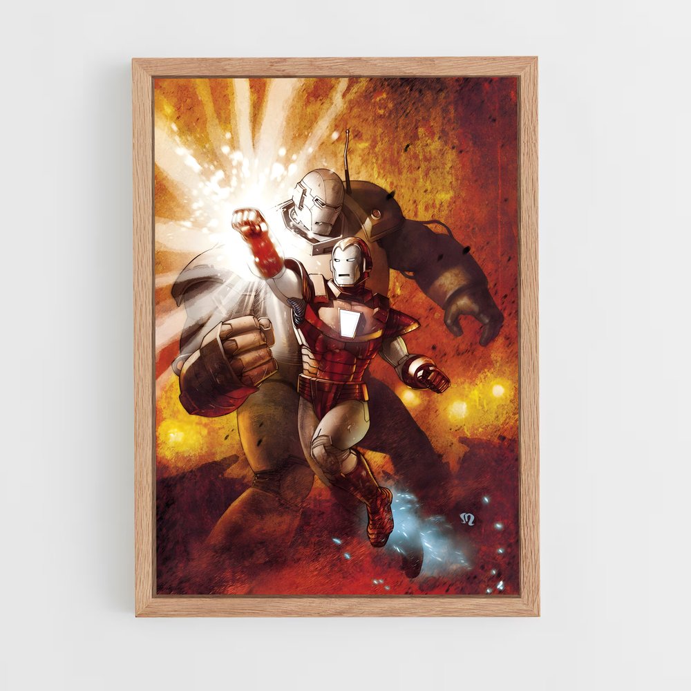 ap-iron monger-6 cadre Bois clair