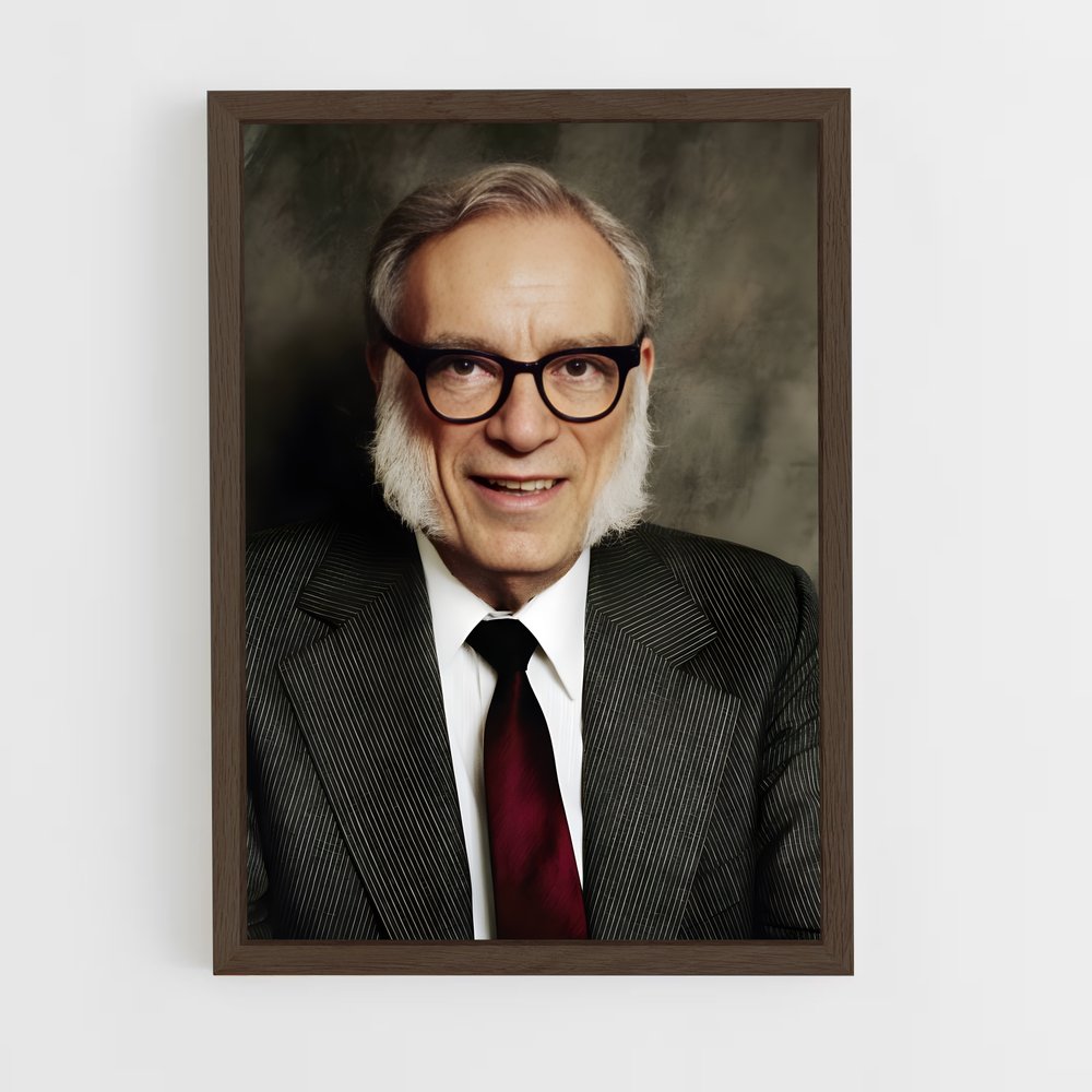 ap-isaac asimov-3 cadre Bois foncé