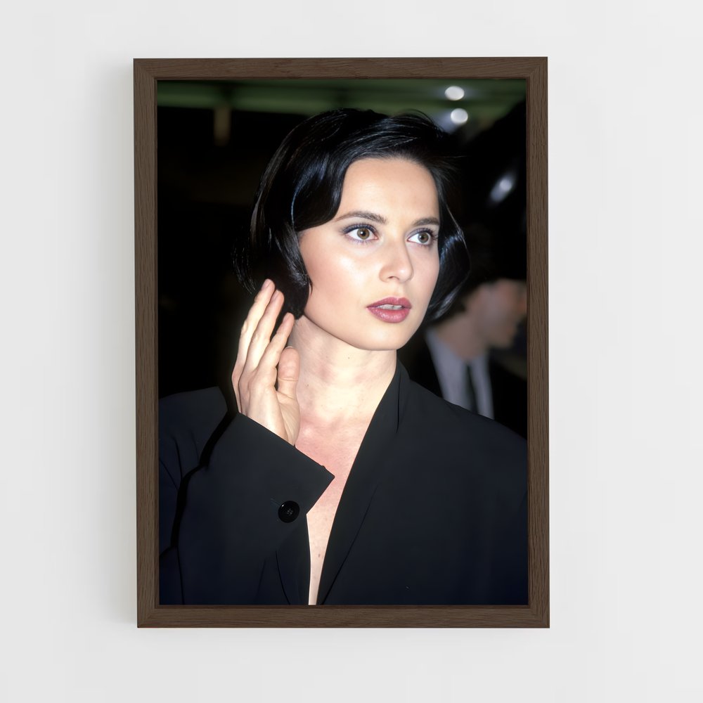 ap-isabella rossellini-9 cadre Bois foncé