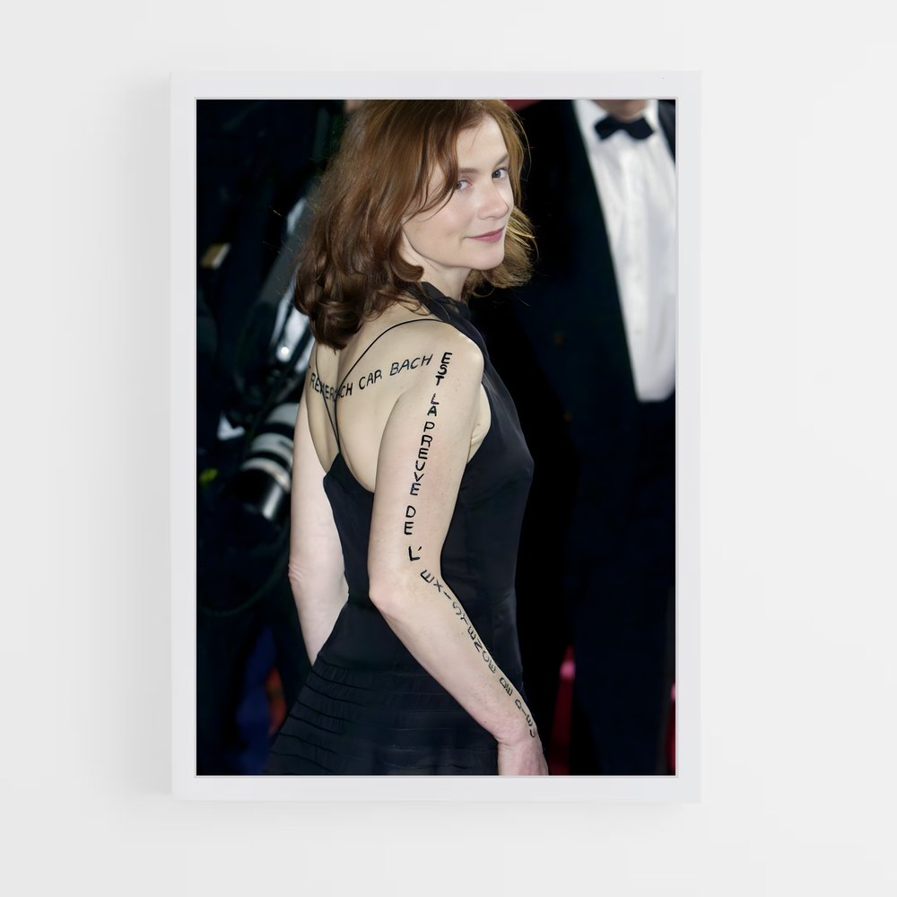 ap-isabelle huppert-5 cadre Blanc