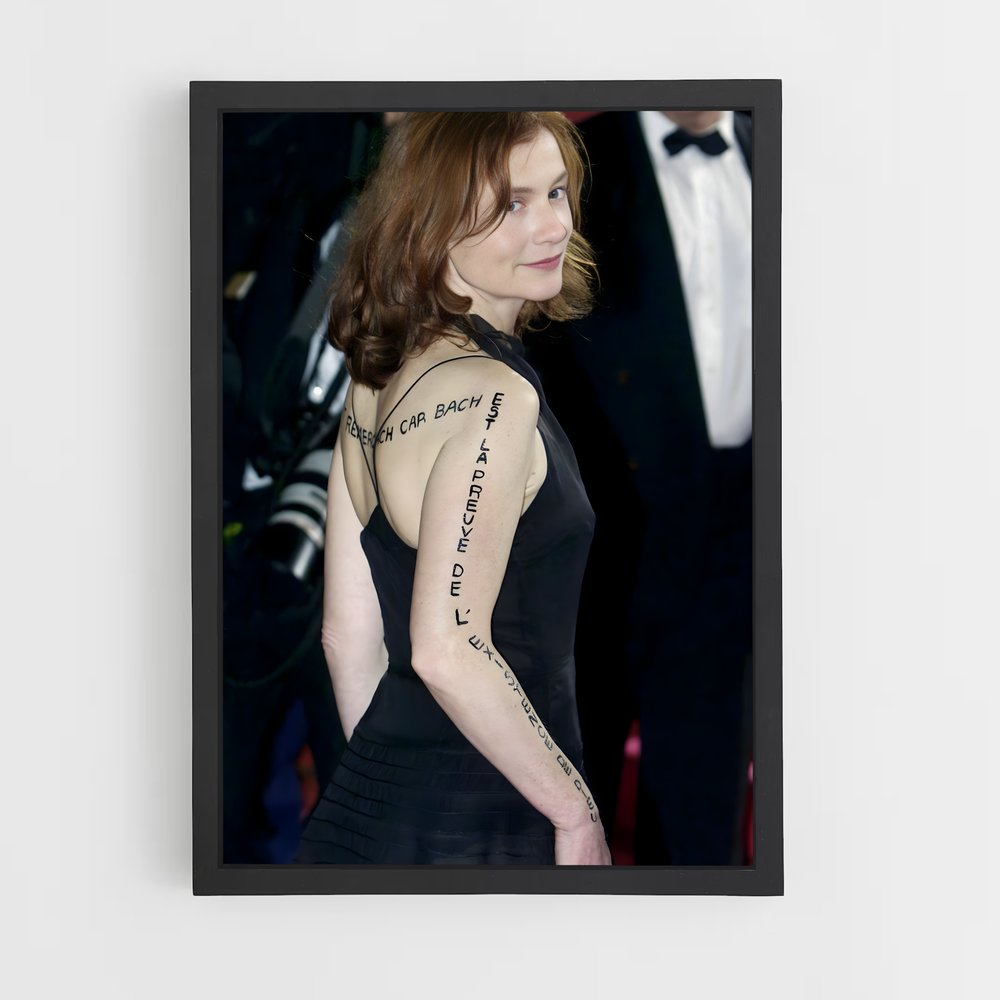 ap-isabelle huppert-5 cadre Noir