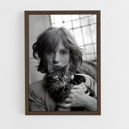 ap-isabelle huppert-7 cadre Bois foncé