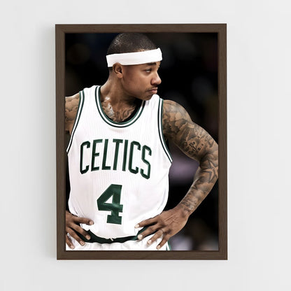 ap-isiah thomas-1 cadre Bois foncé
